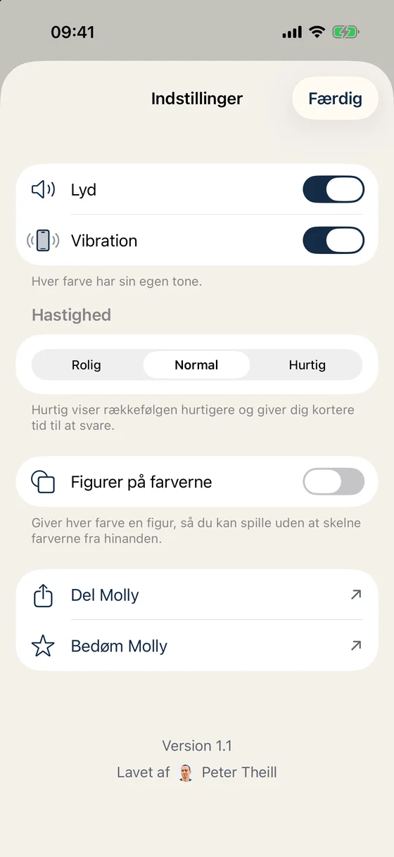 Spil i dit eget tempo