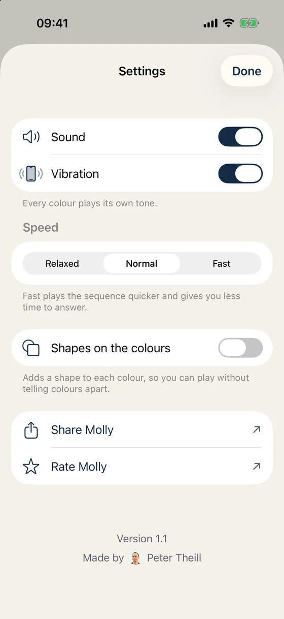 Play at your own pace